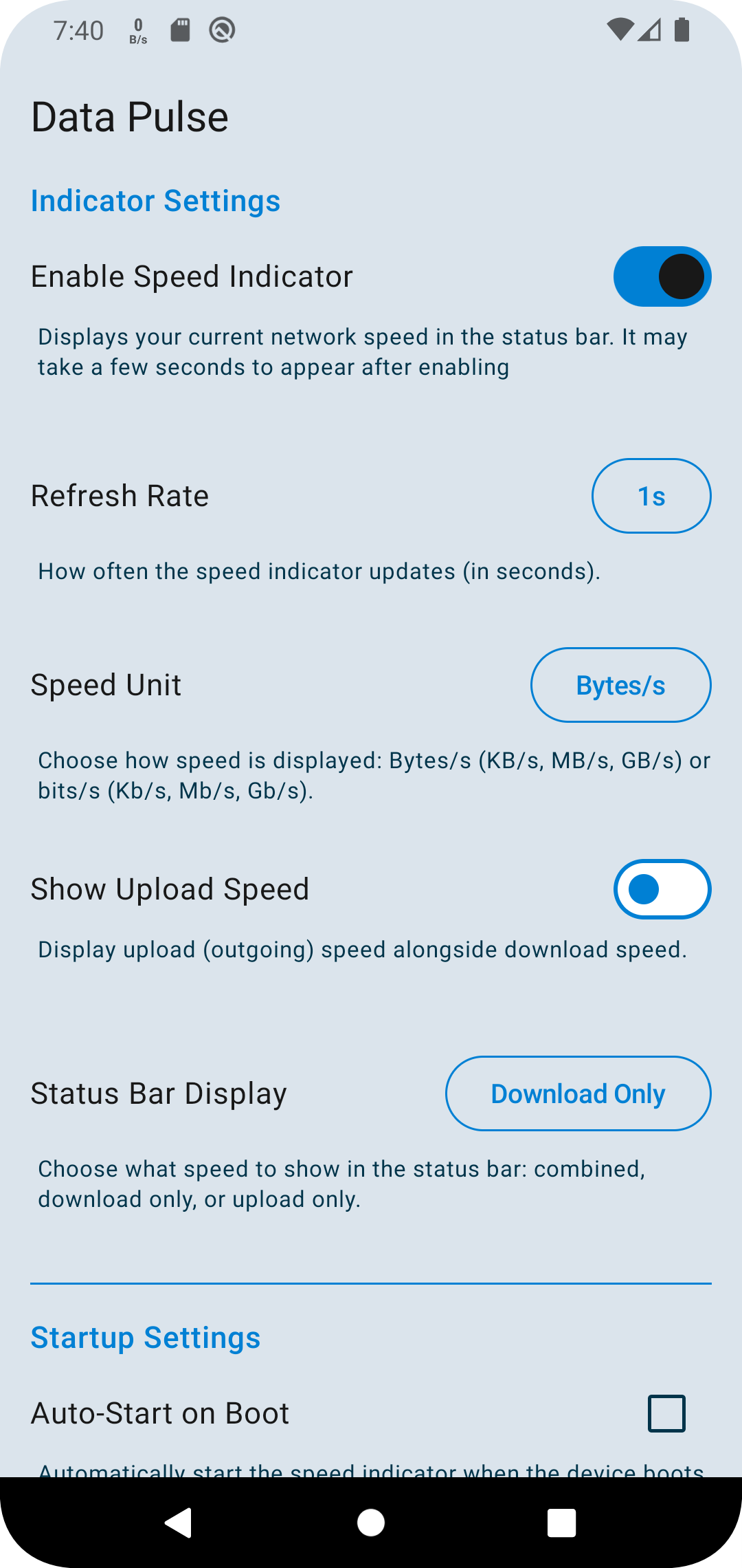 Data Pulse App Screenshot 2