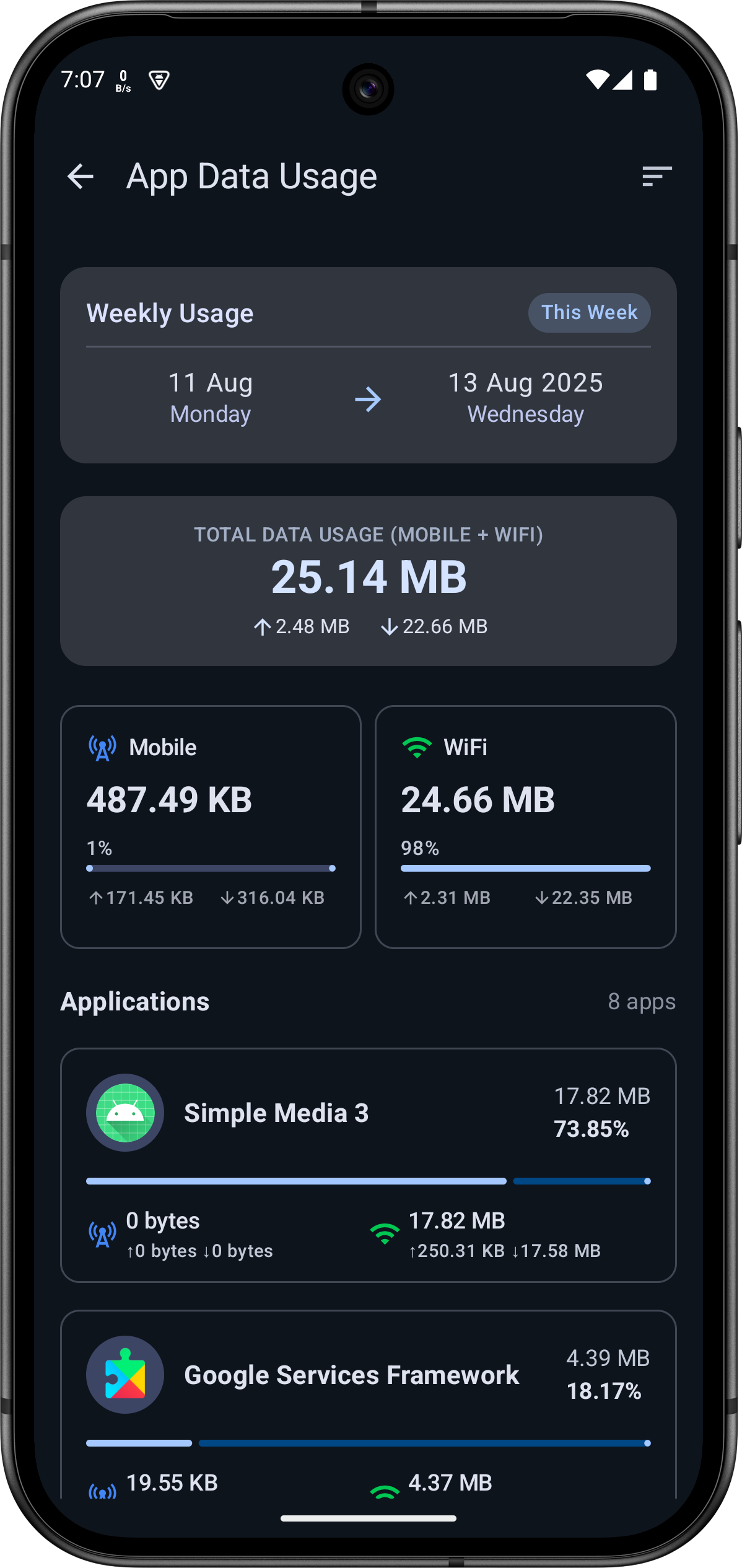 Data Pulse App Screenshot 4